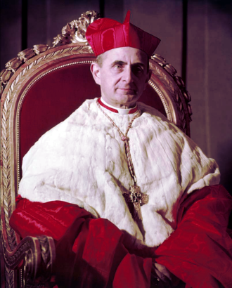Cardinal Montini portrait 1959