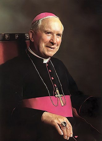 Portrait of Archbishop Marcel Lefebvre edited